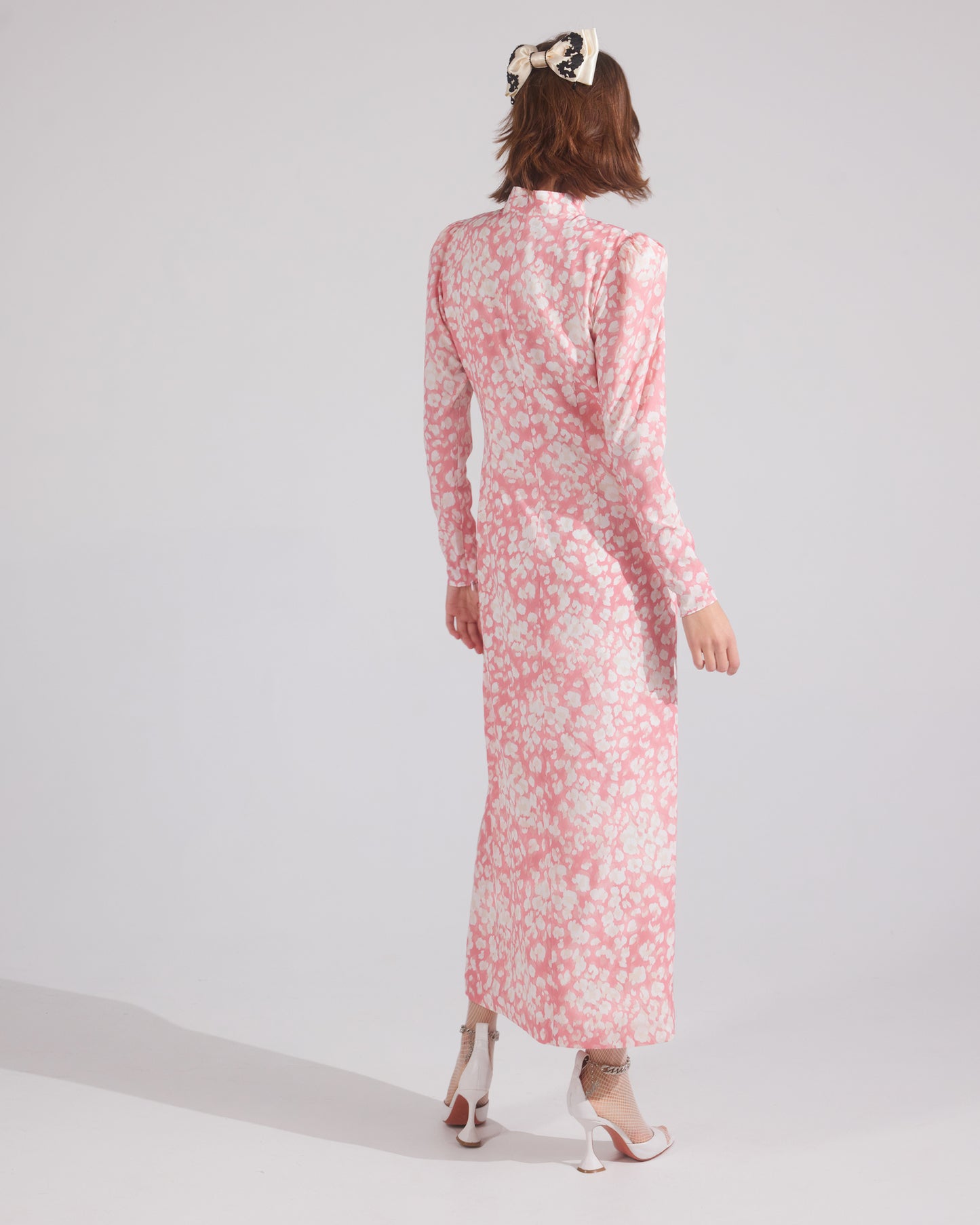 Juliet D’Or Merlyn midi dress with a side split