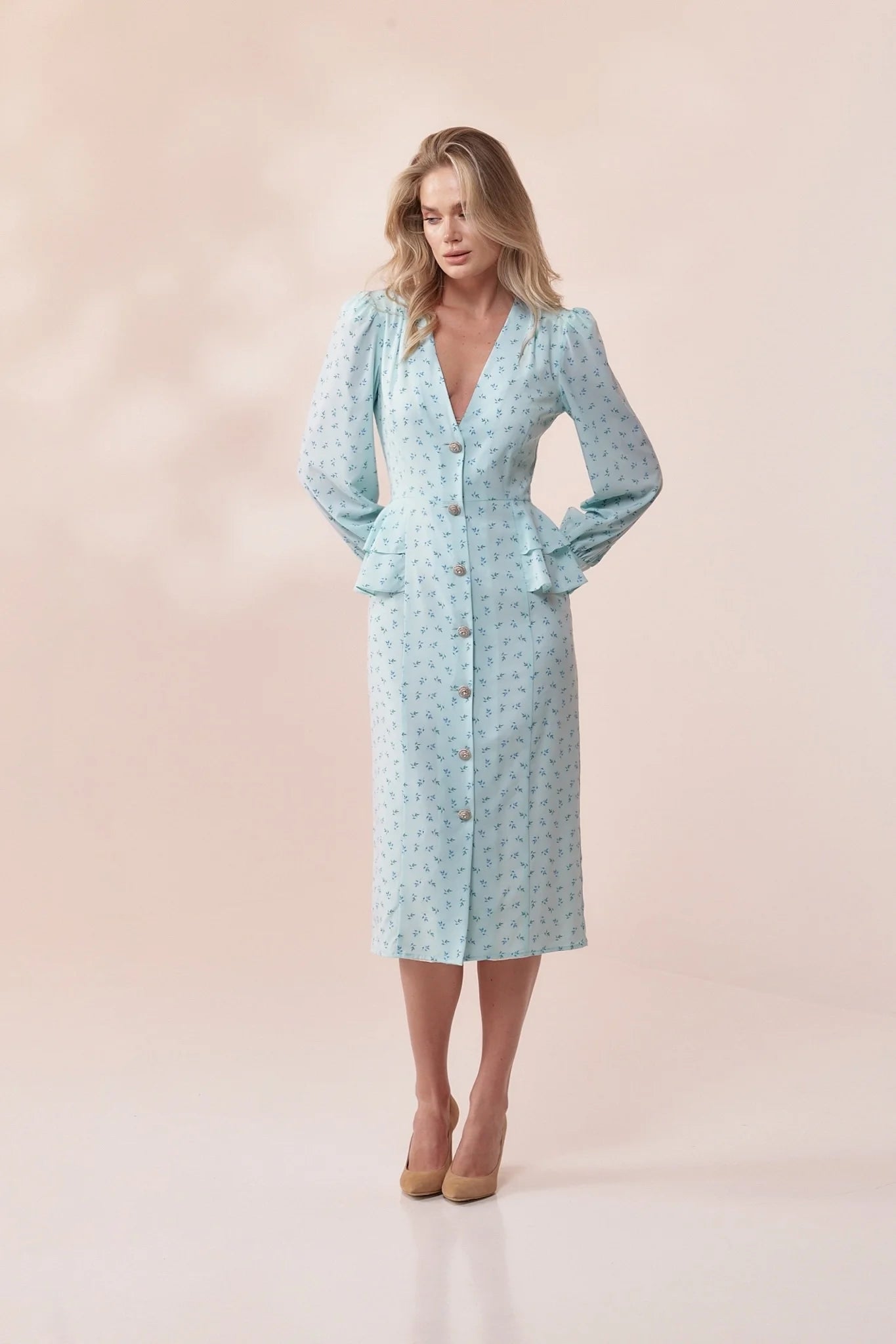 Juliet D’Or Dora midi dress