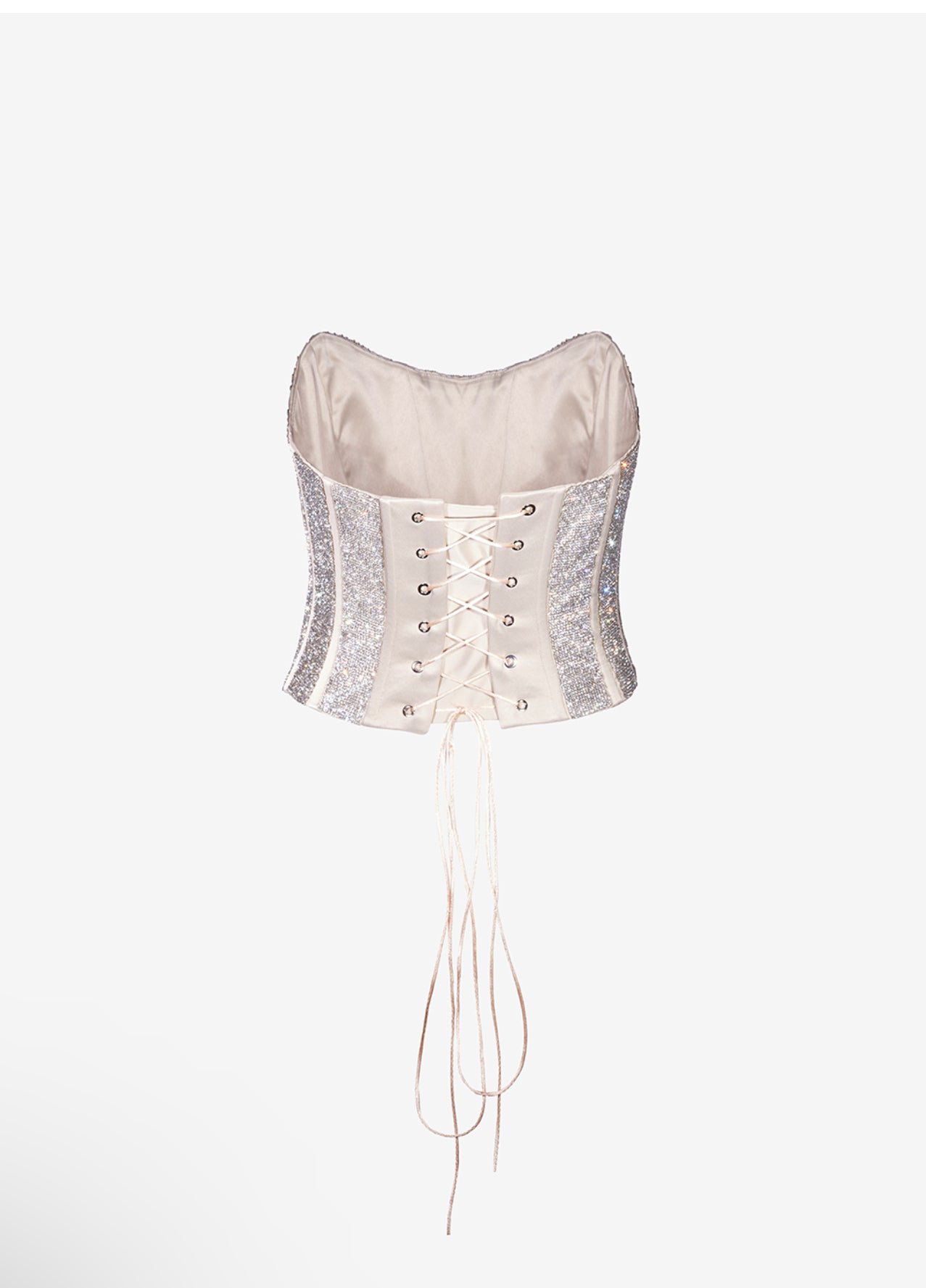 NaStraze corset top with lace up