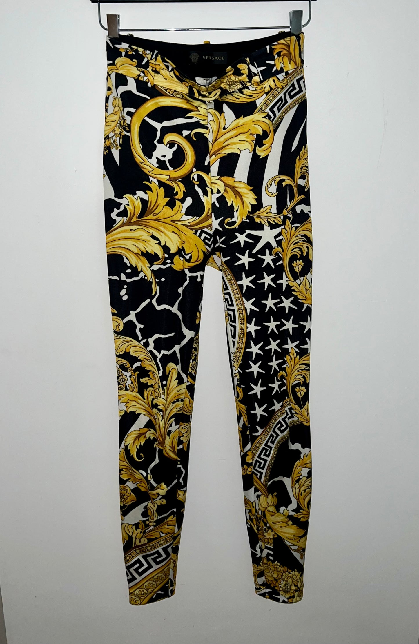 VERSACE slim pants