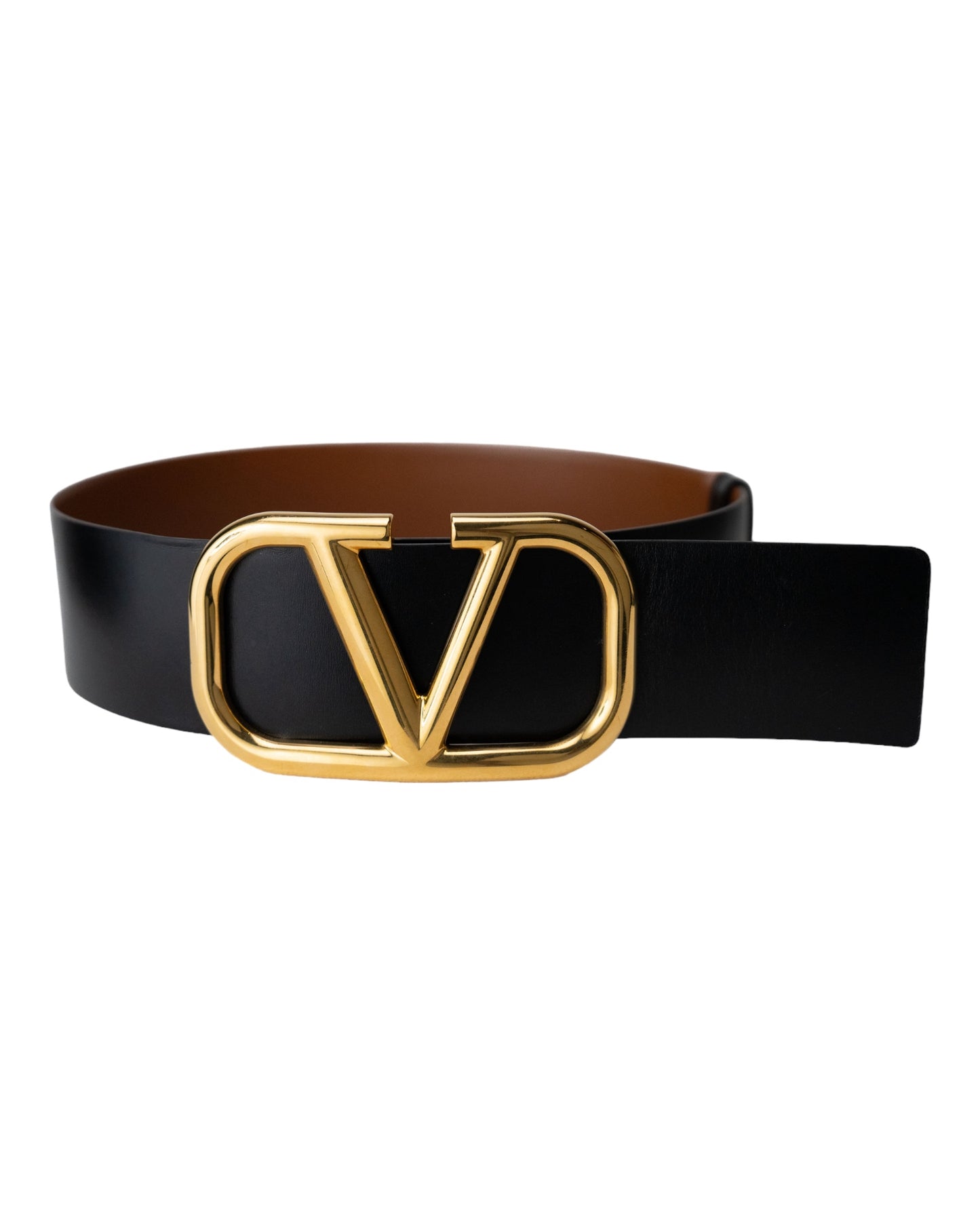 VALENTINO GARAVANI                VLogo reversible leather belt