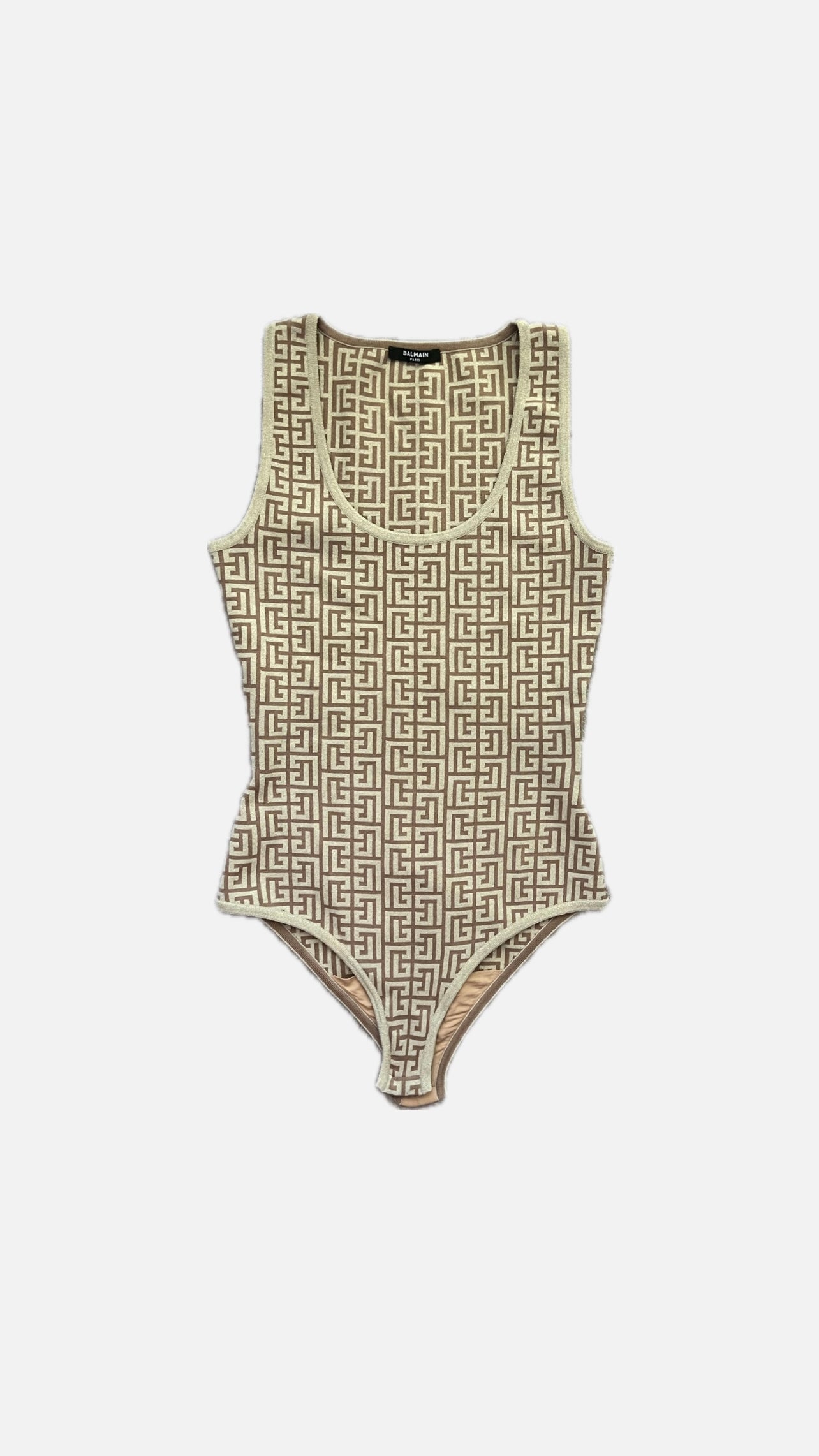 BALMAIN monogram bodysuit