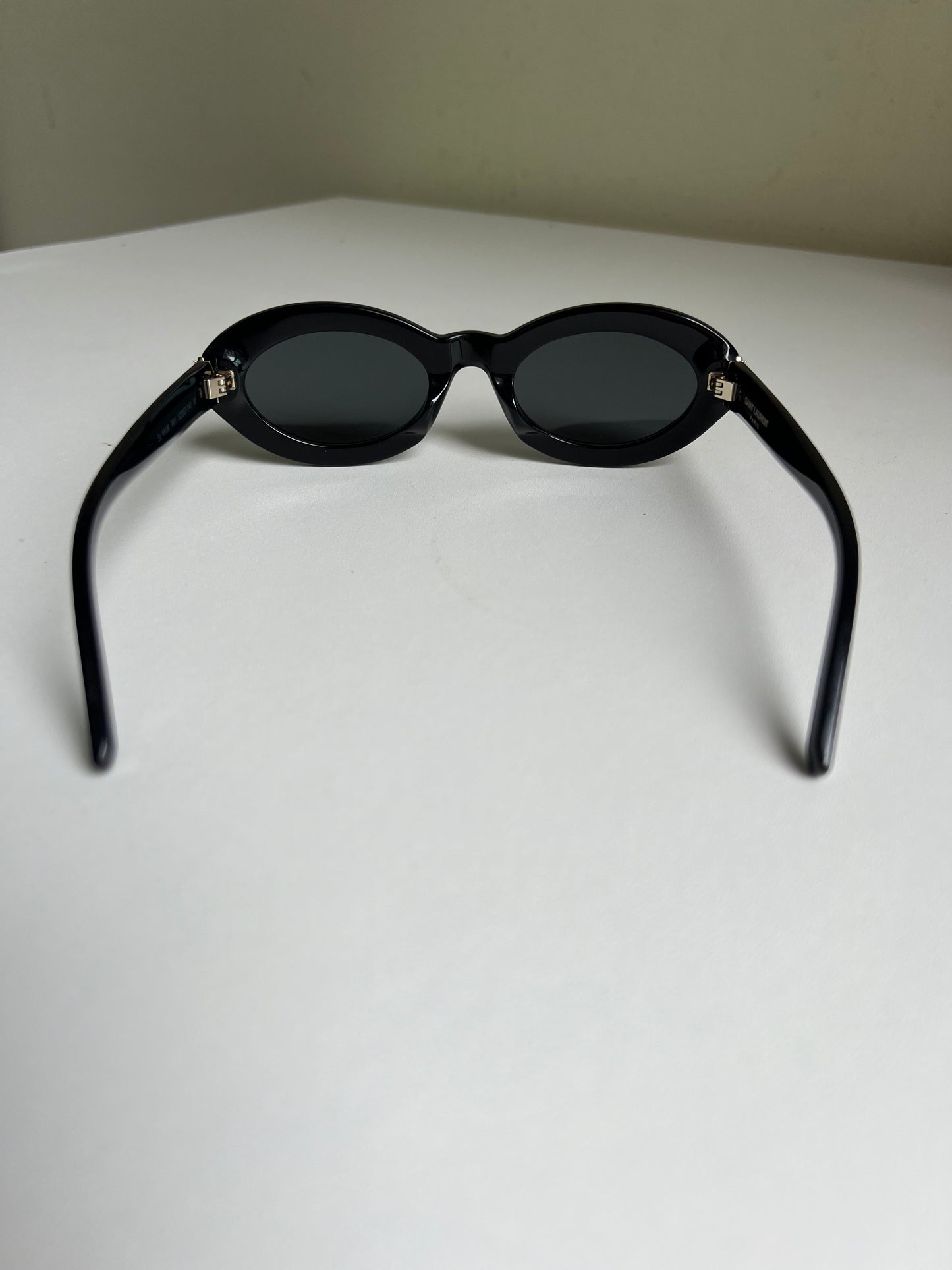 SAINT LAURENT Cassandre oval sunglasses