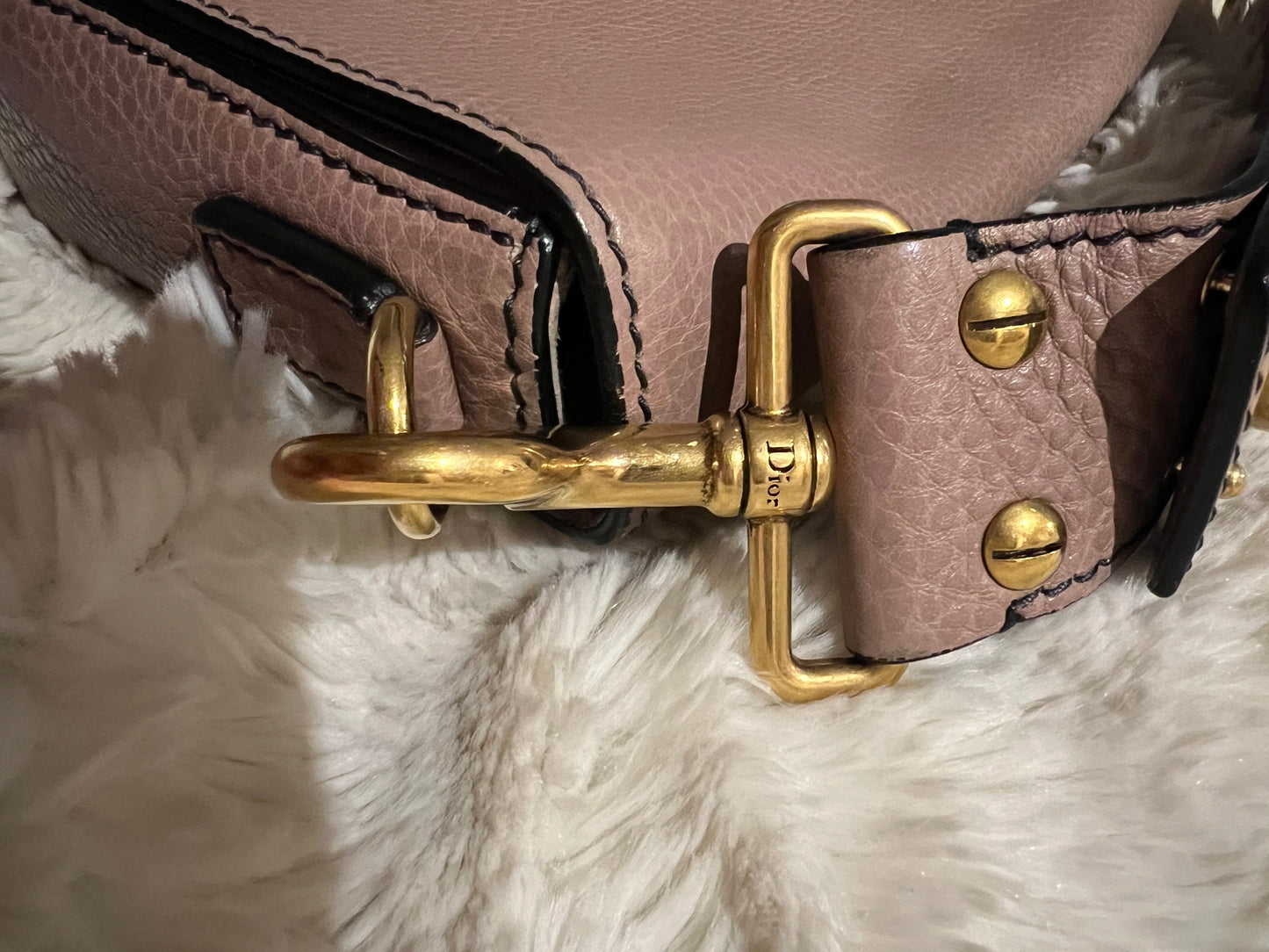 DIOR leather hand bag