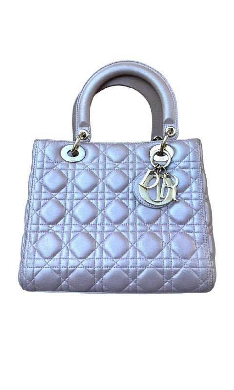 CHRISTIAN DIOR                            medium Cannage Lady two-way handbag