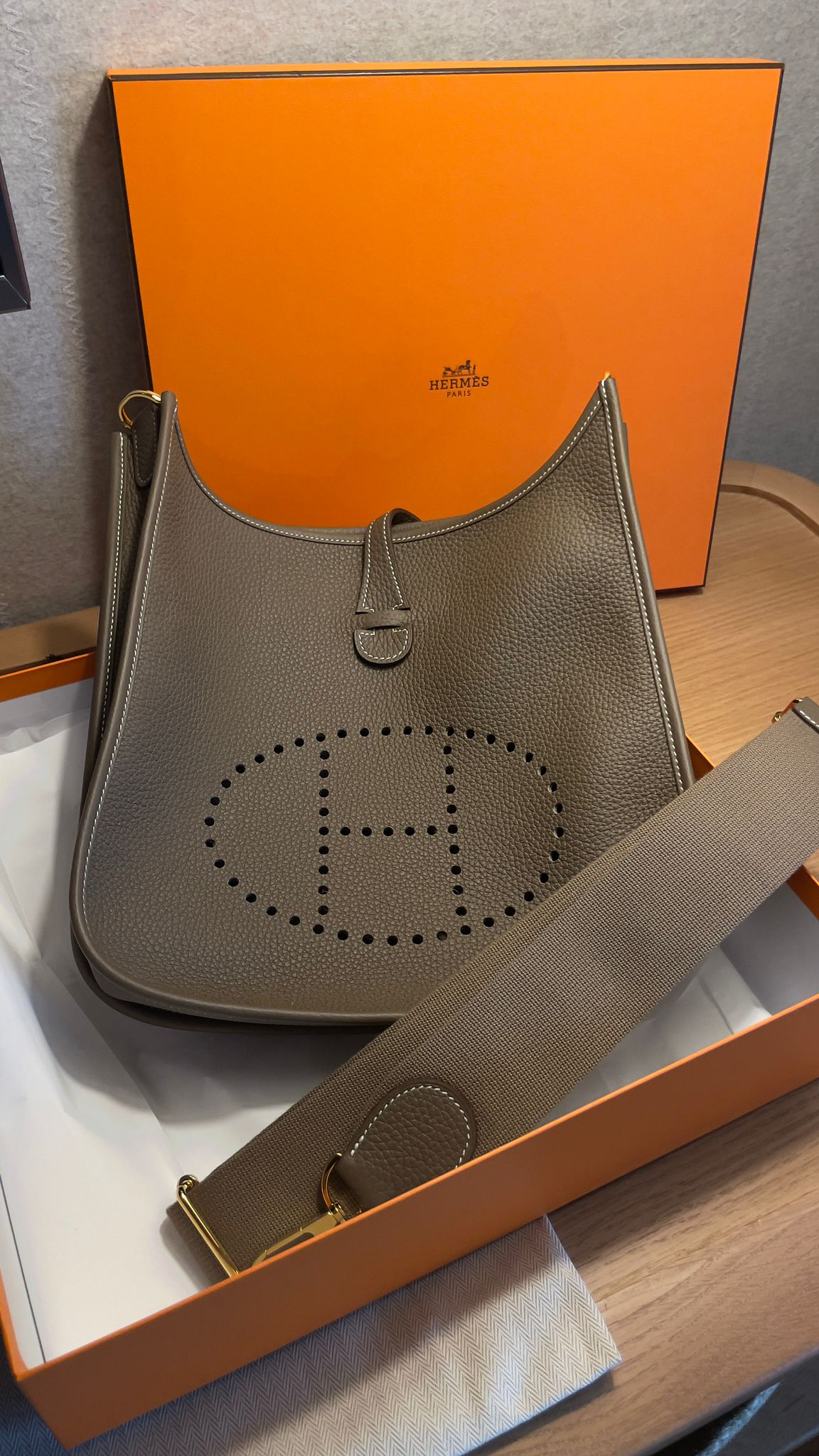 Hermes Evelyne shoulder bag