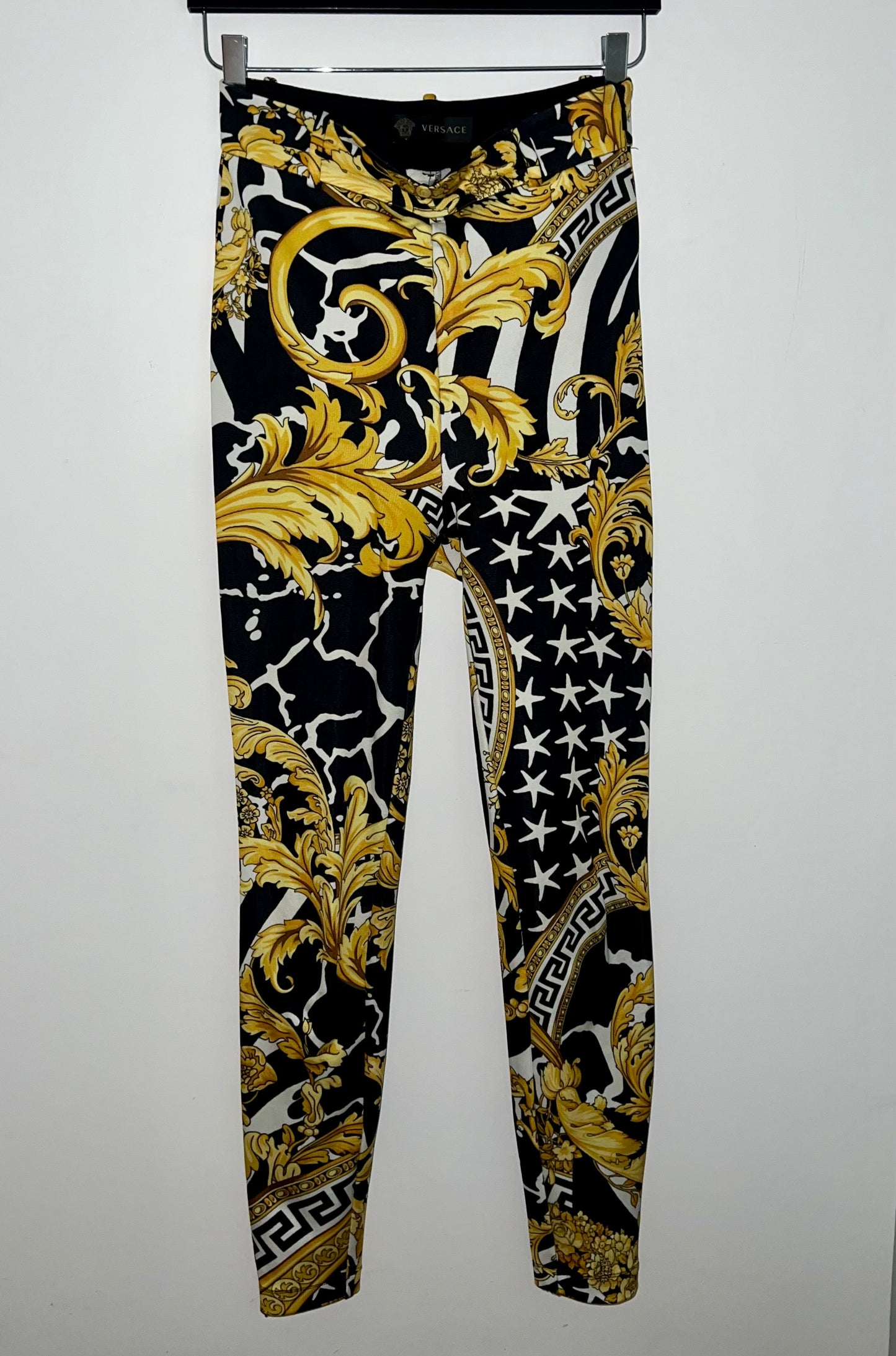 VERSACE slim pants