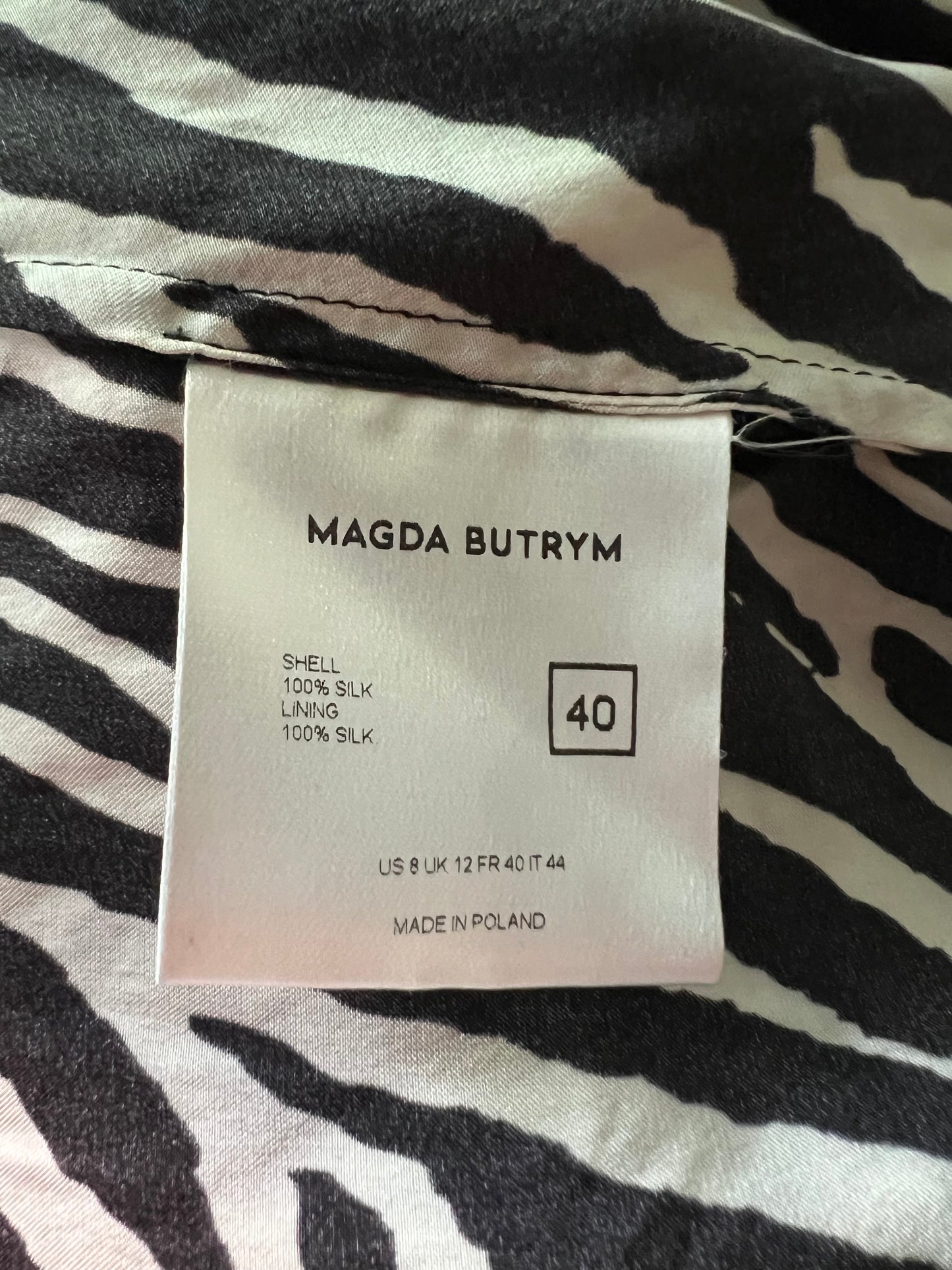 MAGDA BITRUM silk dress