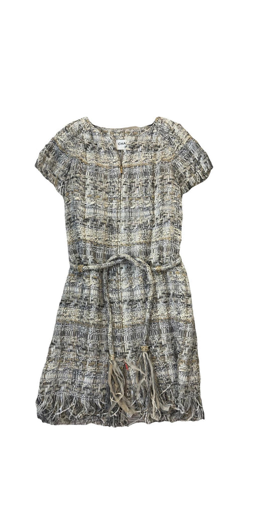 CHANEL tweed dress