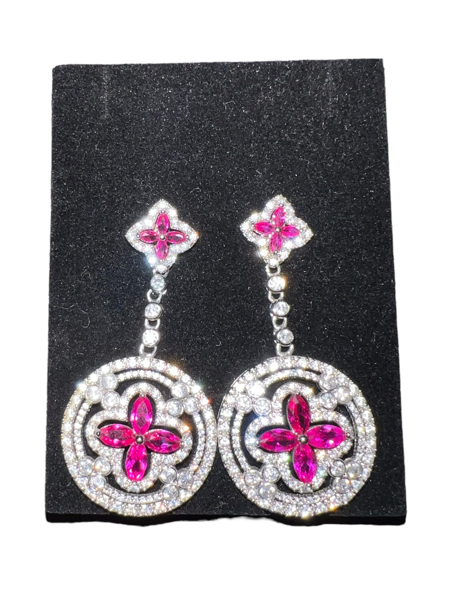 Cubic zirconia earrings