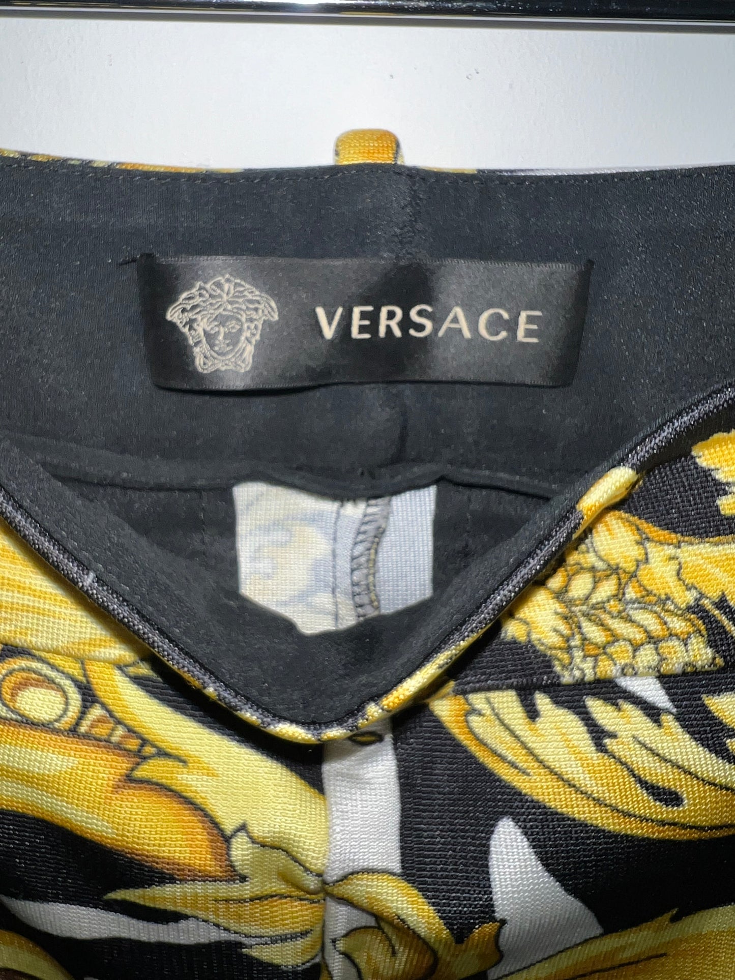 VERSACE slim pants