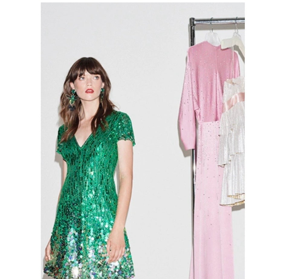 JENNY PACKHAM sequin dress