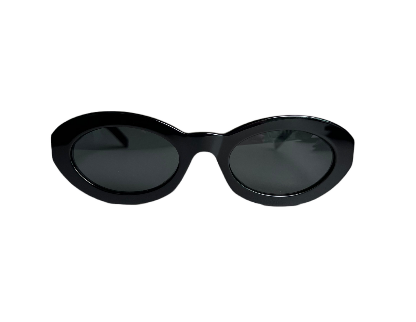 SAINT LAURENT Cassandre oval sunglasses