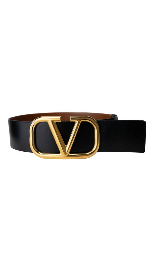 VALENTINO GARAVANI                VLogo reversible leather belt